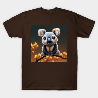 Baby Koala Print T-Shirt